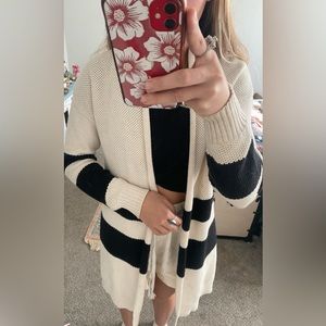 Relaxed fit, thick, warm cardigan originally bought at TJ Maxx for $45.